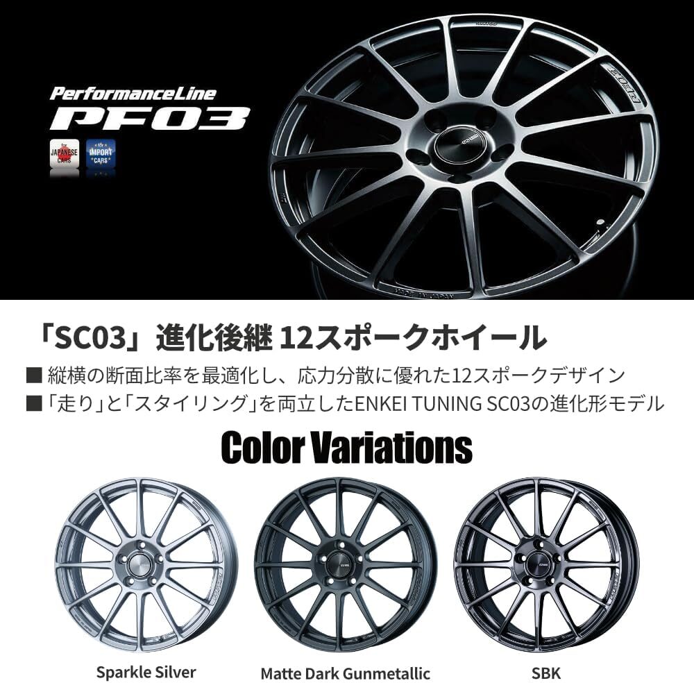 ENKEIホイール PF03の圧倒的な技術力とデザイン革新