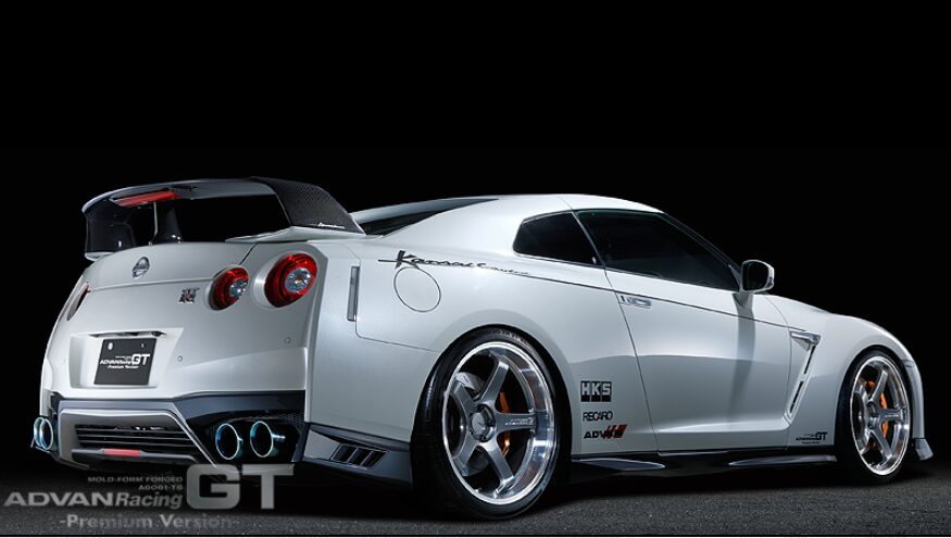 ADVAN レーシング GTプレミアム GTR35 GTR(MY17) 関西サービスチューニングマシニング&レーシング ハイパーブラック