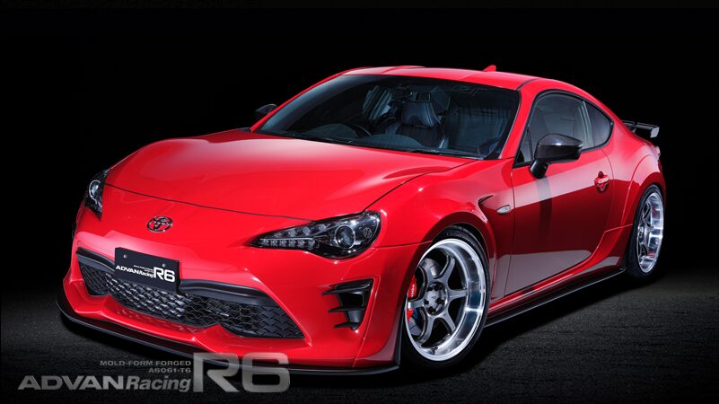 ADVAN Racing R6 ヨコハマホイール 装着事例 トヨタ86 カスタム