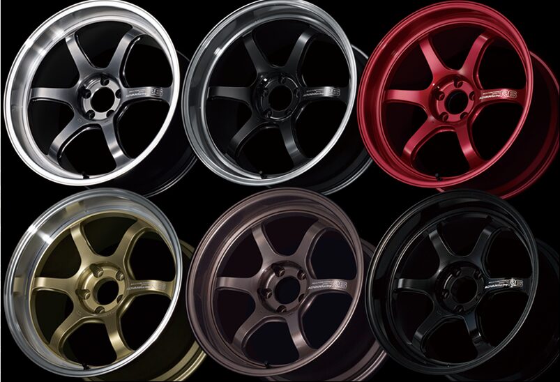 ADVAN Racing R6 カラーバリエーション 6色展開 技術仕様 ヨコハマホイール