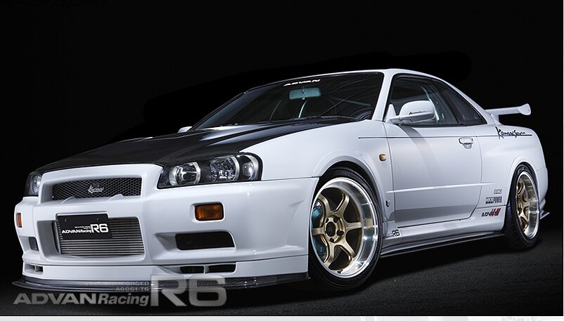 ADVAN Racing R6 ユーザー評価 実績 スカイラインGT-R 装着事例 ヨコハマホイール