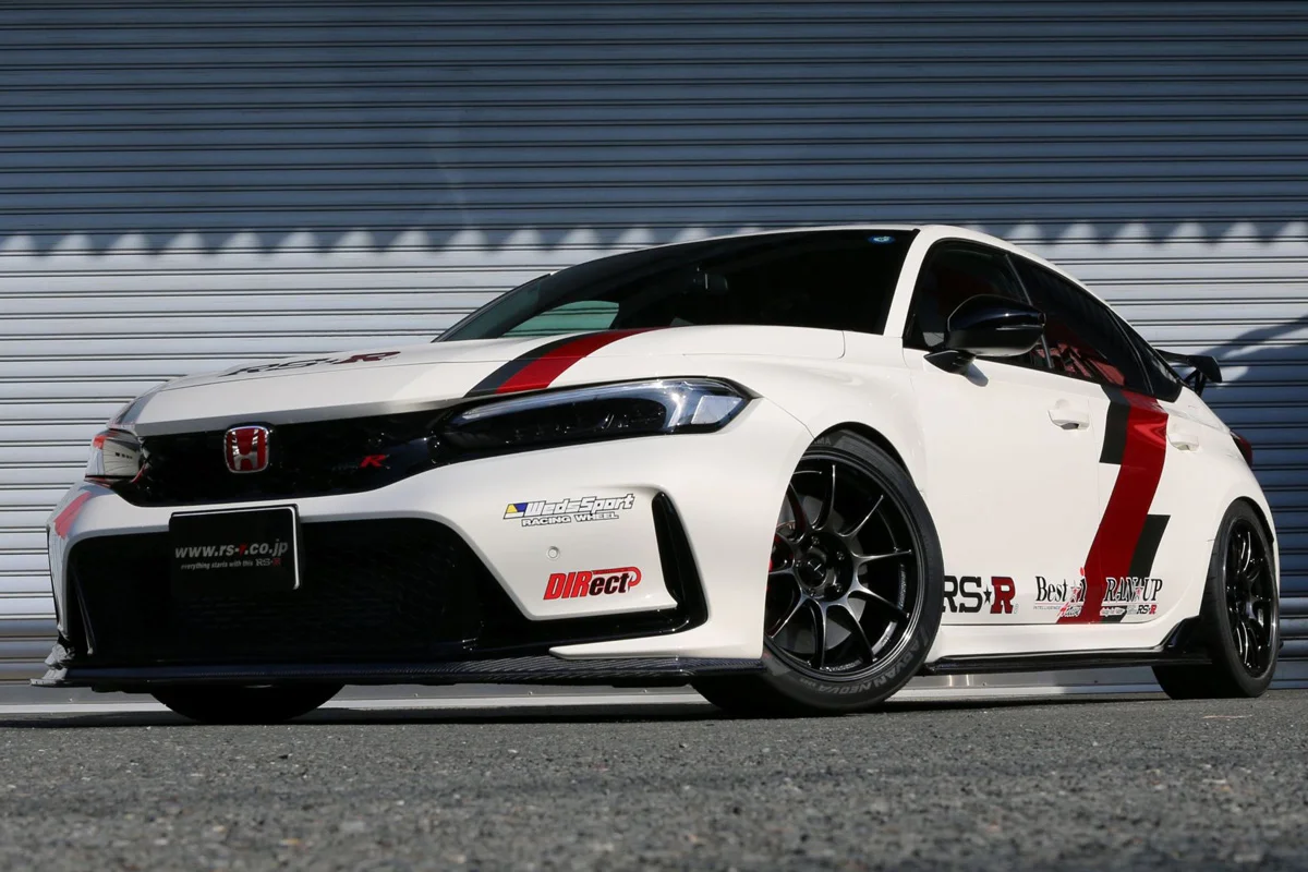 WedsSport TC105Xを装着したホンダ・シビックタイプR FL5